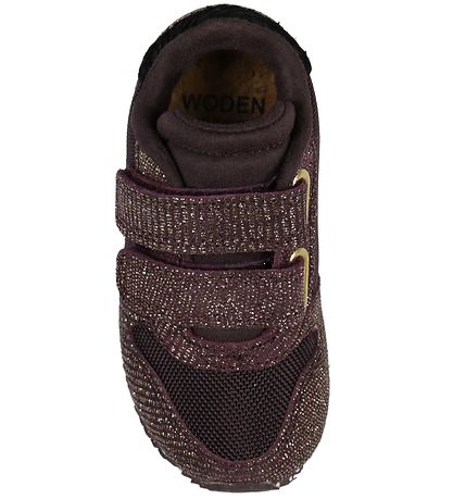 Woden Sko - Sandra Pearl Nylon - Fudge m. Glimmer