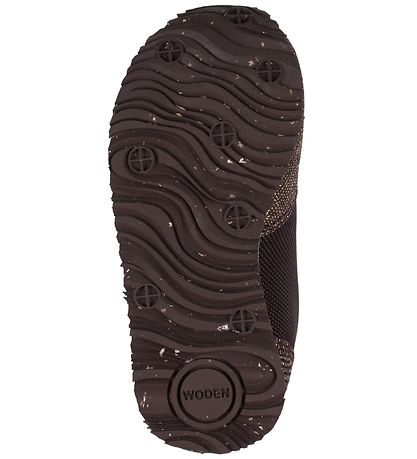 Woden Sko - Sandra Pearl Nylon - Fudge m. Glimmer