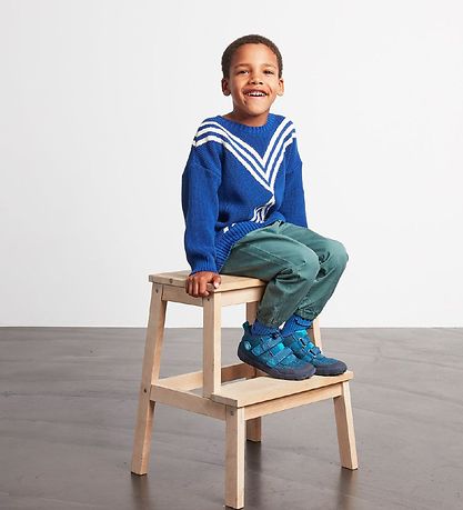 Affenzahn Støvler - Happy Smile - Tex - Barefoot - Blue Sapphire Affenzahn Støvler - Happy Smile - Tex - Barefoot - Blue Sapphire