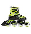 Bladerunner Rulleskøjter m. Lys - Phoenix Flash - Sort/Grøn Bladerunner Rulleskøjter m. Lys - Phoenix Flash - Sort/Grøn