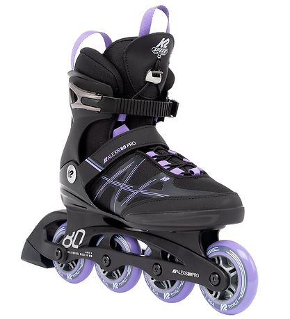 K2 Rulleskøjter - Alexis 80 Pro - Sort/Lilla - Inliner K2 Rulleskøjter - Alexis 80 Pro - Sort/Lilla - Inliner