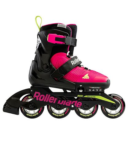 Rollerblade Rulleskøjter - Microblade - Sort/Pink - Inliner Rollerblade Rulleskøjter - Microblade - Sort/Pink - Inliner