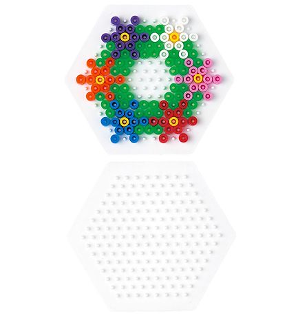 Hama Midi Perleplade - Lille Sekskant Hama Midi Perleplade - Lille Sekskant