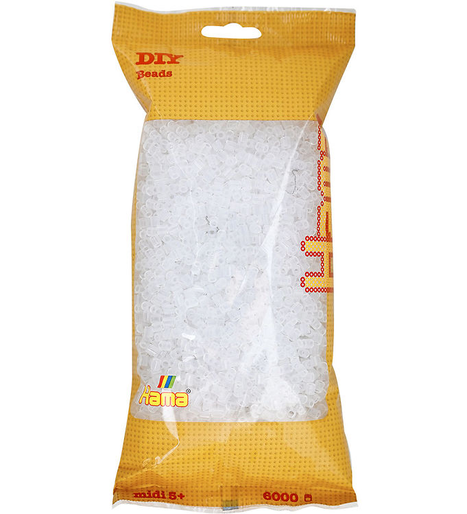 Hama Midi Perler - 6000 stk. - 19 Klar