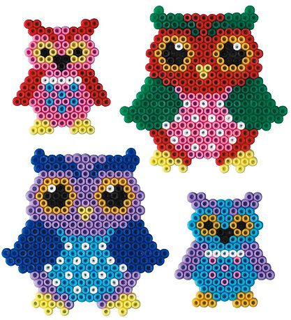 Hama Mini Beads - 2000 pcs - Owls Hama Mini Beads - 2000 pcs - Owls