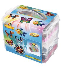 Hama Midi Perleboks - 22x15x19 - 12.000 stk. + 3 Perleplader Hama Midi Perleboks - 22x15x19 - 12.000 stk. + 3 Perleplader