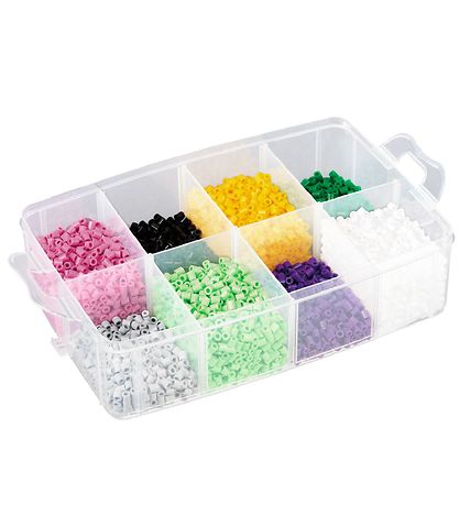 Hama Midi Helmilaatikko - 22x15x19 - 12 000 kpl. + 3 Helmilevy Hama Midi Helmilaatikko - 22x15x19 - 12 000 kpl. + 3 Helmilevy