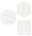 Hama Midi Perleplader - 3-pak - Cirkel, Firkant & Sekskant