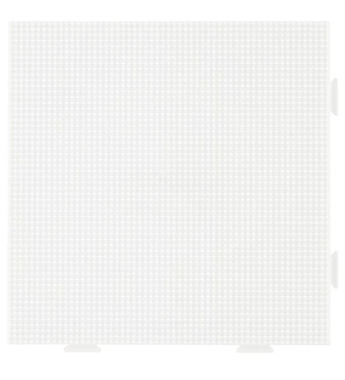 Hama Mini Perleplade - Stor Firkant - Hvid