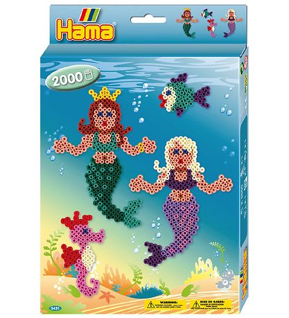Hama Midi Beads - 2000 pcs - Mermaids
