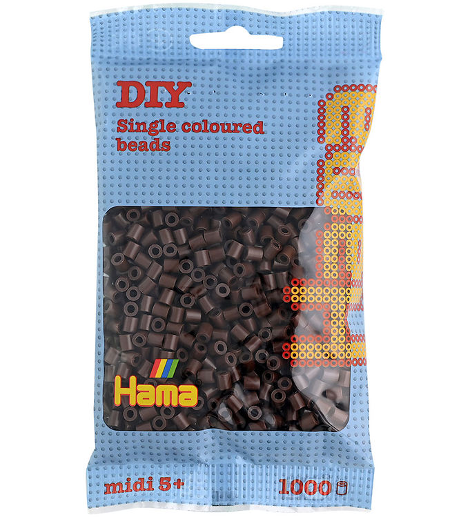 Hama Midi Perler - 1000 stk. - 12 Brun