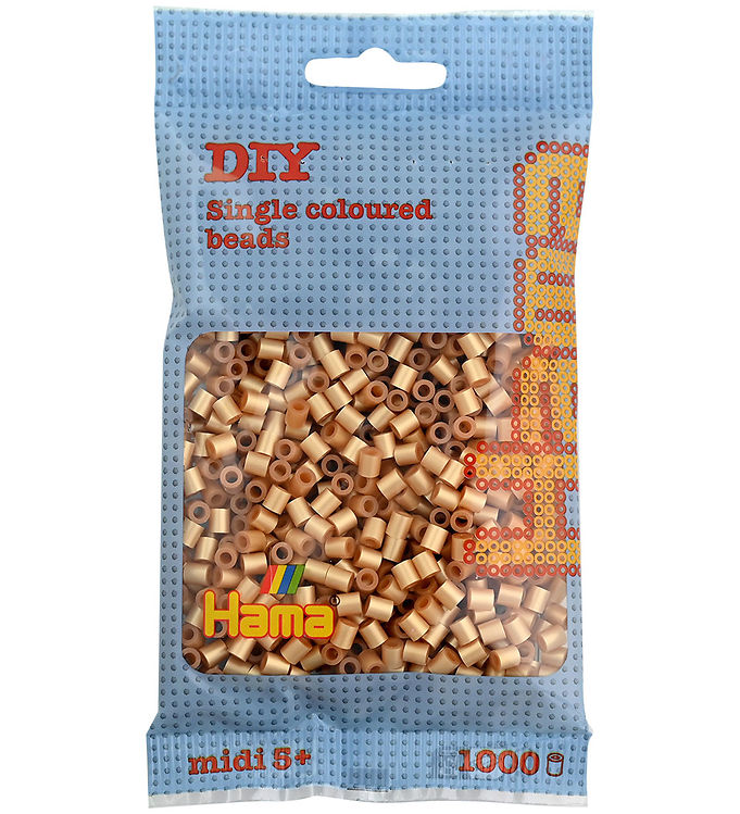 Hama Midi Perler - 1000 stk. - 61 Guld