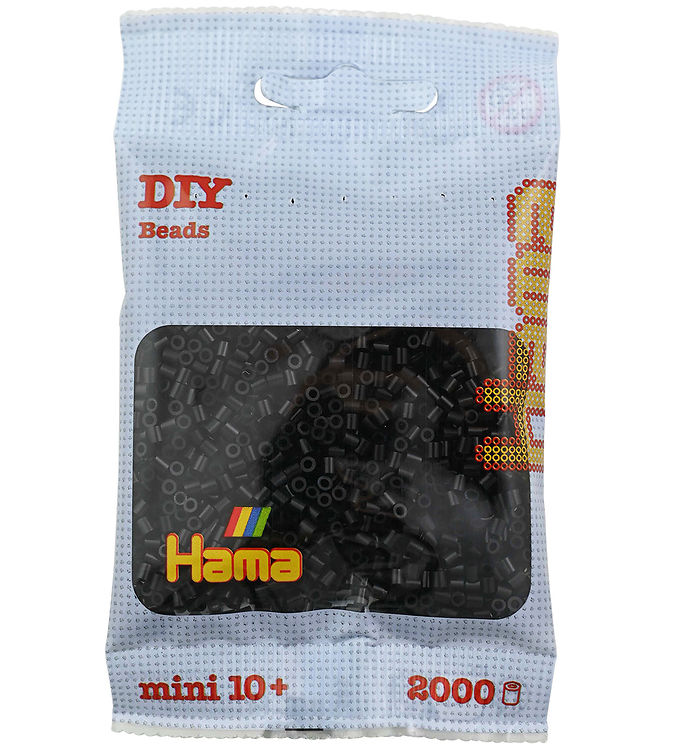 Hama Mini Perler - 2000 stk. - 18 Sort