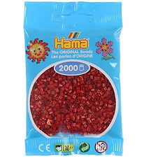 Hama Mini Beads - 2000 pcs - Dark Red Hama Mini Beads - 2000 pcs - Dark Red