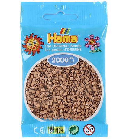 Hama Mini Beads - 2000 pcs - Light Nougat Hama Mini Beads - 2000 pcs - Light Nougat