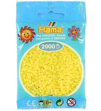 Hama Mini Beads - 2000 pcs - Pastel Yellow Hama Mini Beads - 2000 pcs - Pastel Yellow