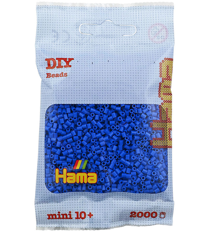Hama Mini Perler - 2000 stk. - 09 Blå