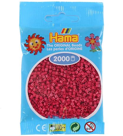 Hama Mini Beads - 2000 pcs - Claret Hama Mini Beads - 2000 pcs - Claret
