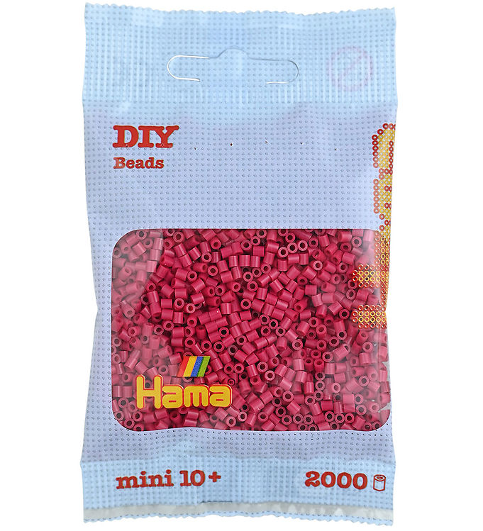 Hama Mini Perler - 2000 stk. - 29 Vinrød