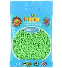 Hama Mini Beads - 2000 pcs - Pastel Green Hama Mini Beads - 2000 pcs - Pastel Green