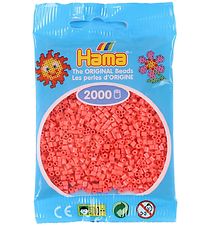 Hama Mini Beads - 2000 pcs - Pastel Red Hama Mini Beads - 2000 pcs - Pastel Red