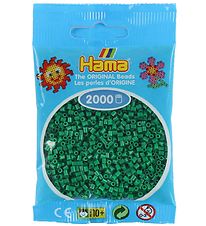 Hama Mini Beads - 2000 pcs - Green Hama Mini Beads - 2000 pcs - Green