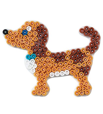 Panneau Perforé pour Perles Hama Midi - Petit Chien Panneau Perforé pour Perles Hama Midi - Petit Chien