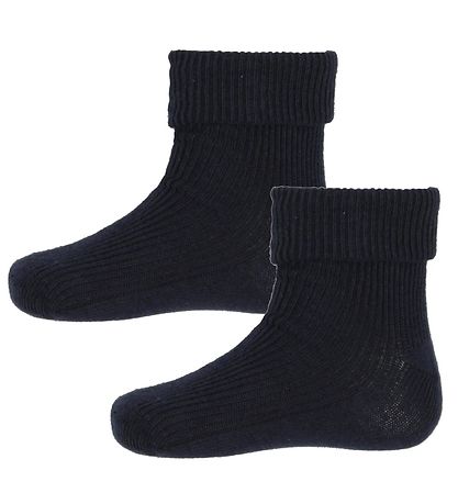 Chaussettes Minymo - 2 Pack - Marine Chaussettes Minymo - 2 Pack - Marine