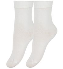 Minymo Sokken - 2-pack - Wit Minymo Sokken - 2-pack - Wit