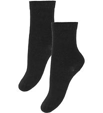 Minymo Sokken - 2-pack - Zwart Minymo Sokken - 2-pack - Zwart