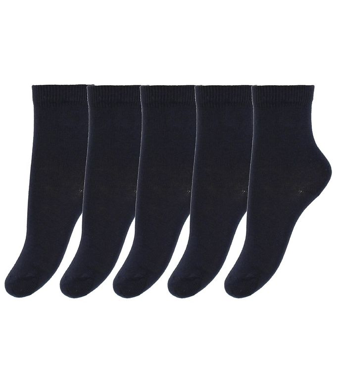 Minymo Strømper 5-pak - Navy