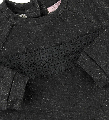 Noa Noa miniature Bluse - Sort m. Glimmer Noa Noa miniature Bluse - Sort m. Glimmer