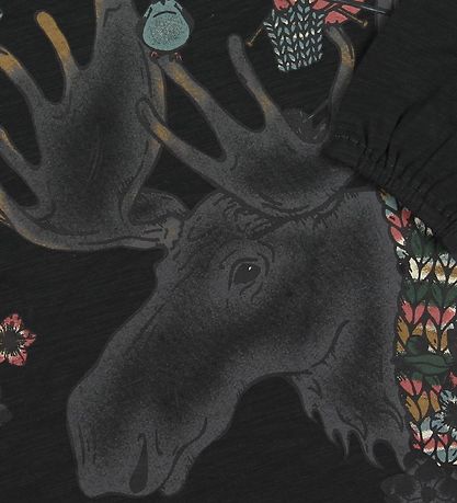 En Fant Bluse - Koksgrå m. Print En Fant Bluse - Koksgrå m. Print