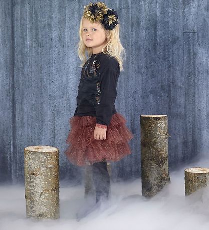 En Fant Bluse - Koksgrå m. Print En Fant Bluse - Koksgrå m. Print