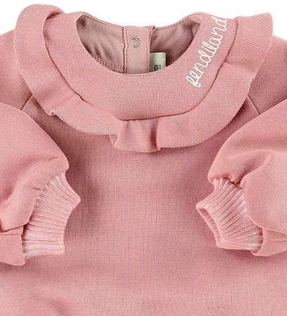Fendi Kids Bluse - Rosa m. Krave Fendi Kids Bluse - Rosa m. Krave