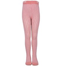 Melton Strømpebukser - Bambus - Rosa m. Glitter Melton Strømpebukser - Bambus - Rosa m. Glitter