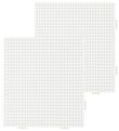 Hama Midi Perleplader - 2-pak - Firkanter - Hvid Hama Midi Perleplader - 2-pak - Firkanter - Hvid