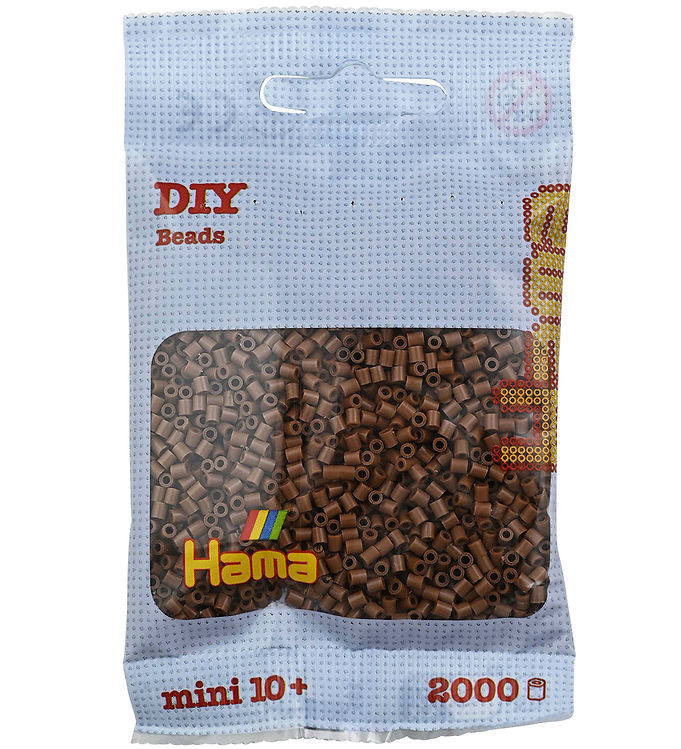 Hama Mini Perler - 2000 stk. - 12 Brun