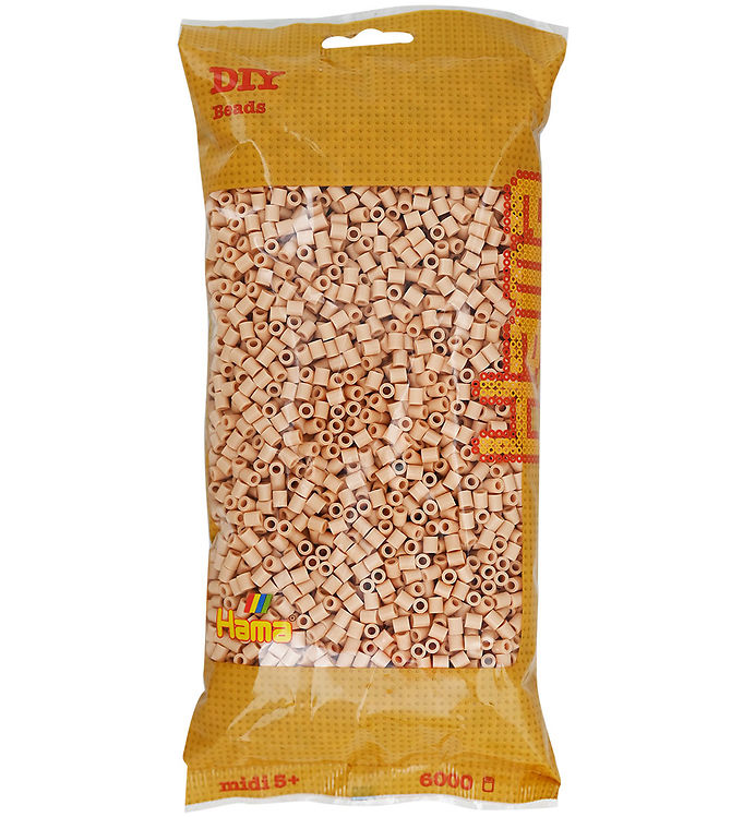 Hama Midi Perler - 6000 stk. - 27 Beige