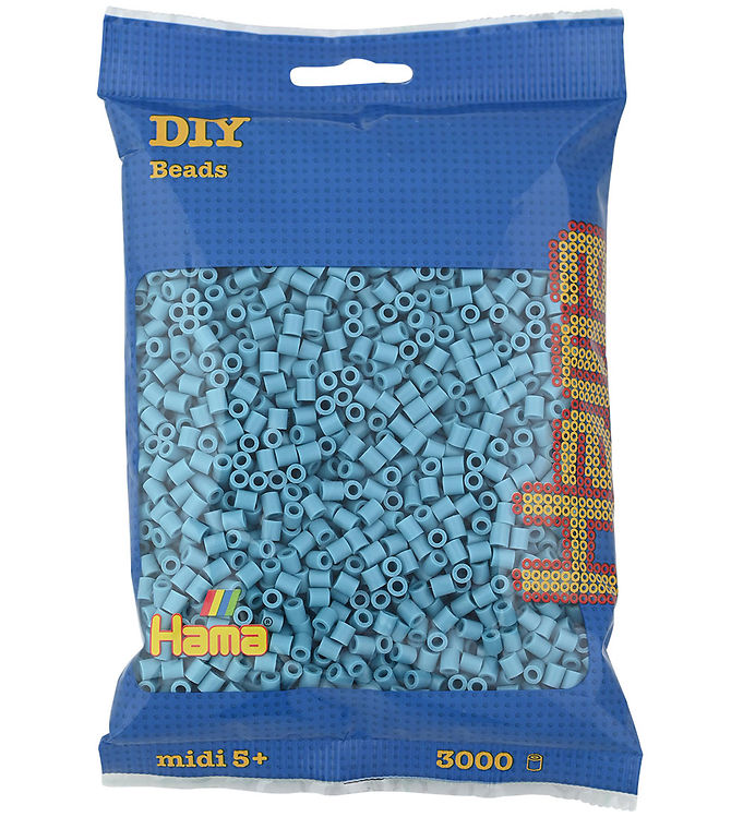 Hama Midi Perler - 3000 stk. - 31 Turkis