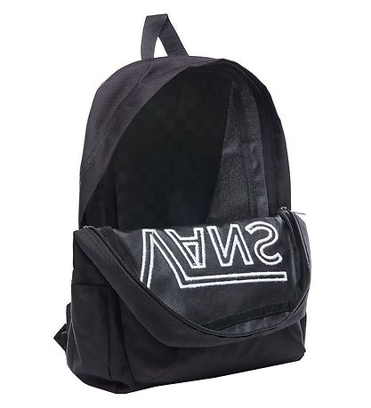 Vans Backpack - Black w. Logo Vans Backpack - Black w. Logo