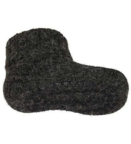 Chaussettes - Antidérantes GoBabyGo - Laine - Gris Chiné Chaussettes - Antidérantes GoBabyGo - Laine - Gris Chiné