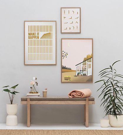 Vissevasse Ramme - 30x40 - Eg Vissevasse Ramme - 30x40 - Eg