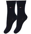 Tommy Hilfiger Strømper - 2-pak - Basic - Navy Tommy Hilfiger Strømper - 2-pak - Basic - Navy