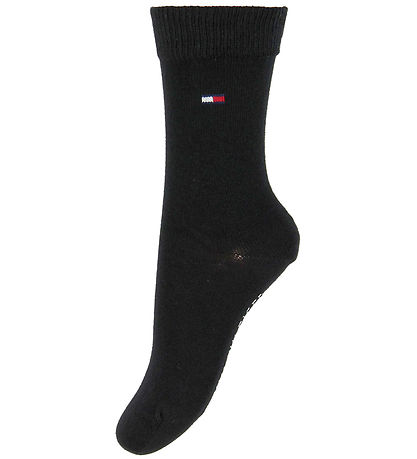 Tommy Hilfiger Strømper - 2-pak - Basic - Sort