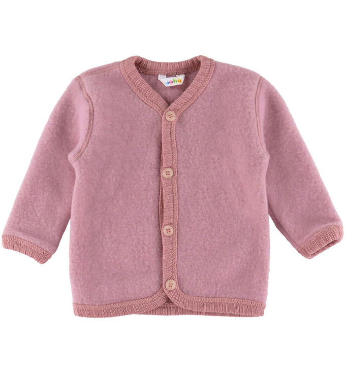 Joha Cardigan - Uld - Rosa billede