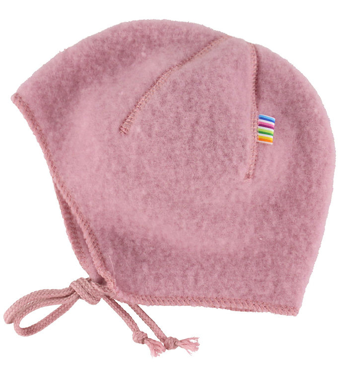 Joha Babyhjelm - Uld - Rosa billede