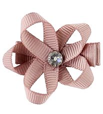 Little Wonders Hårblomst - Ingrid - 4 cm - Grosgrain - Støvet Ro Little Wonders Hårblomst - Ingrid - 4 cm - Grosgrain - Støvet Ro