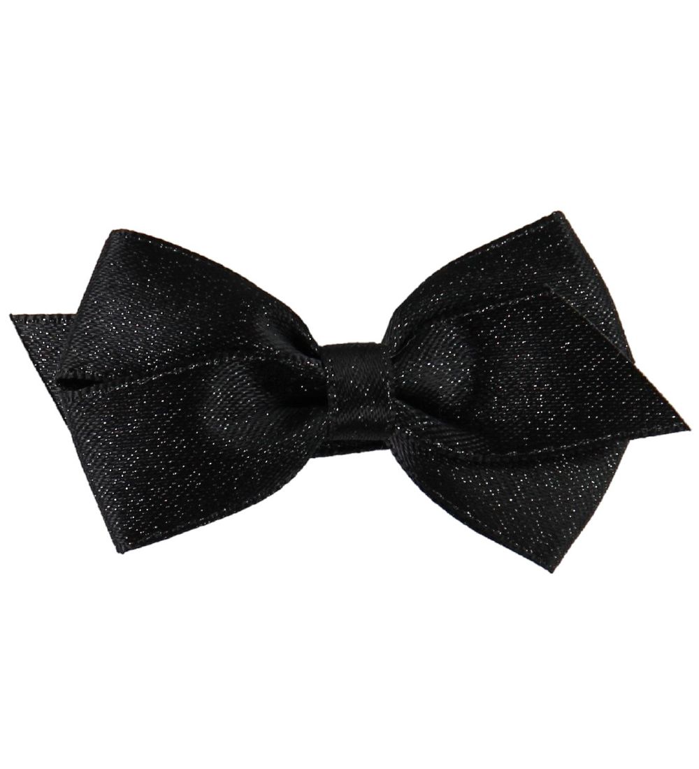 Little Wonders Haarschleife - Viola - 6 cm - Satin - Schwarz Gli - Little Wonders - One Size - Haarschmuck