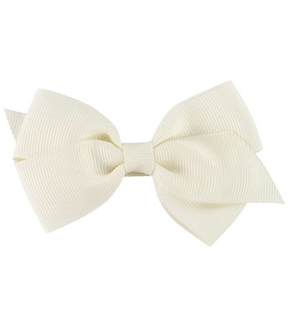 Little Wonders Hårsløjfe - Emily - 8 cm - Grosgrain - Creme Little Wonders Hårsløjfe - Emily - 8 cm - Grosgrain - Creme